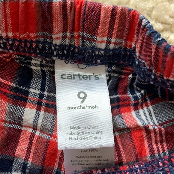 🌟6/$15 Carters Baby Boy Short outfit 9M - Picture 6 of 8